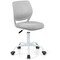 Kids Ergonomic Study Desk Chair with Adjustable Height and PU Rolling Casters